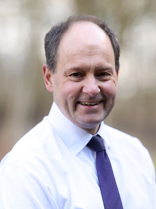 Head and shoulders portrait of Steven Childs