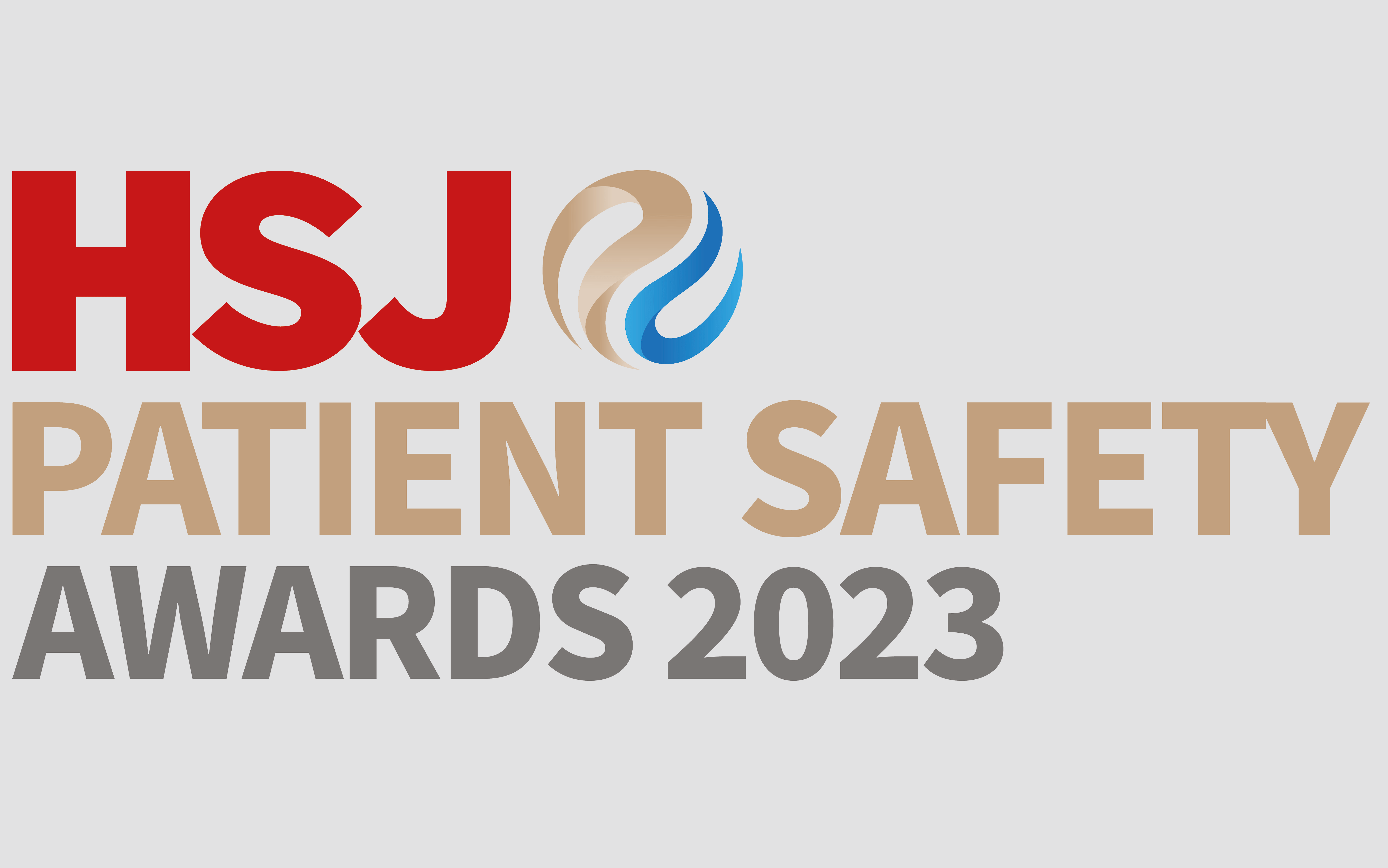 Logo for HSJ Patient Safety Awards 2023