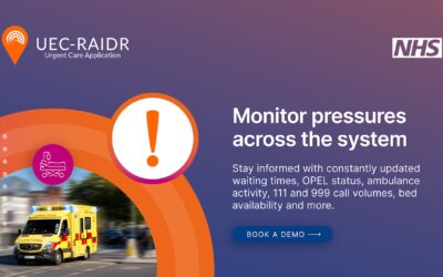 Gary Collier: on how our UEC-RAIDR digital app, will help tackle winter pressures 