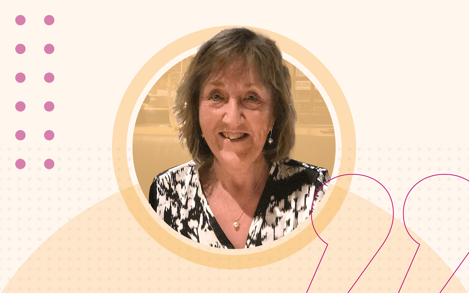 Photo of Shona Haining for World Menopause Day