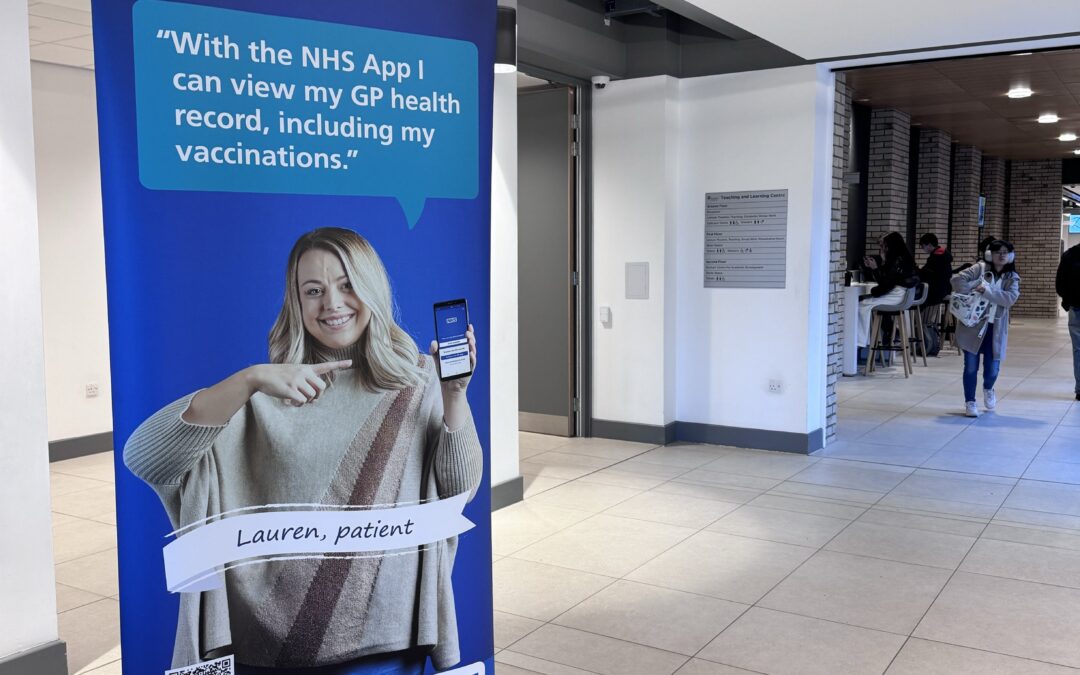 Durham University NHS App promotion