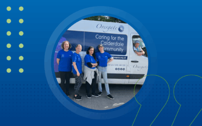 Giving back: Medicine Optimisation team (Calderdale) lends a hand at Overgate Hospice